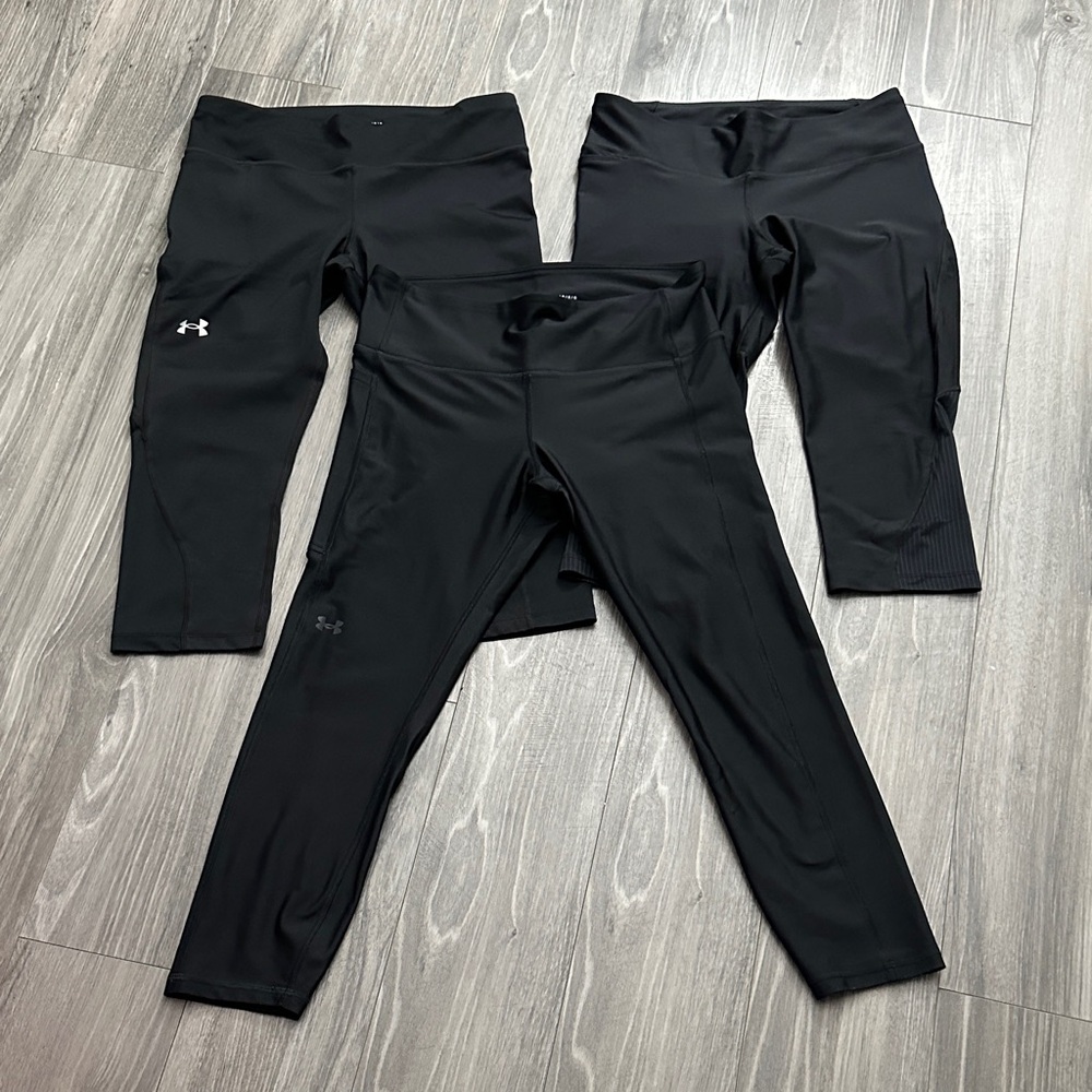 Under Armour Heat Gear Leggings - size L